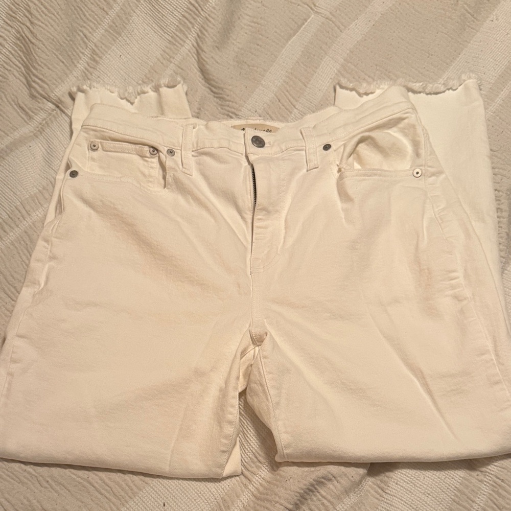 Madewell High-Rise Slim Crop Boyjean